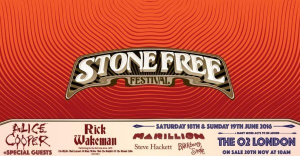 Stone Free Festival 2016 Announcement