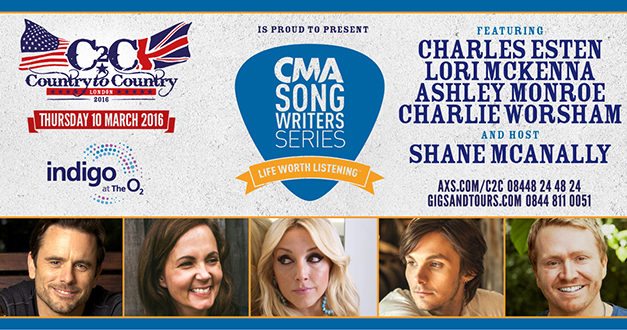 2016 CMA Songwriters Series in the UK Announces Lineup