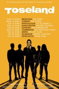 Toseland Gig Poster 2016