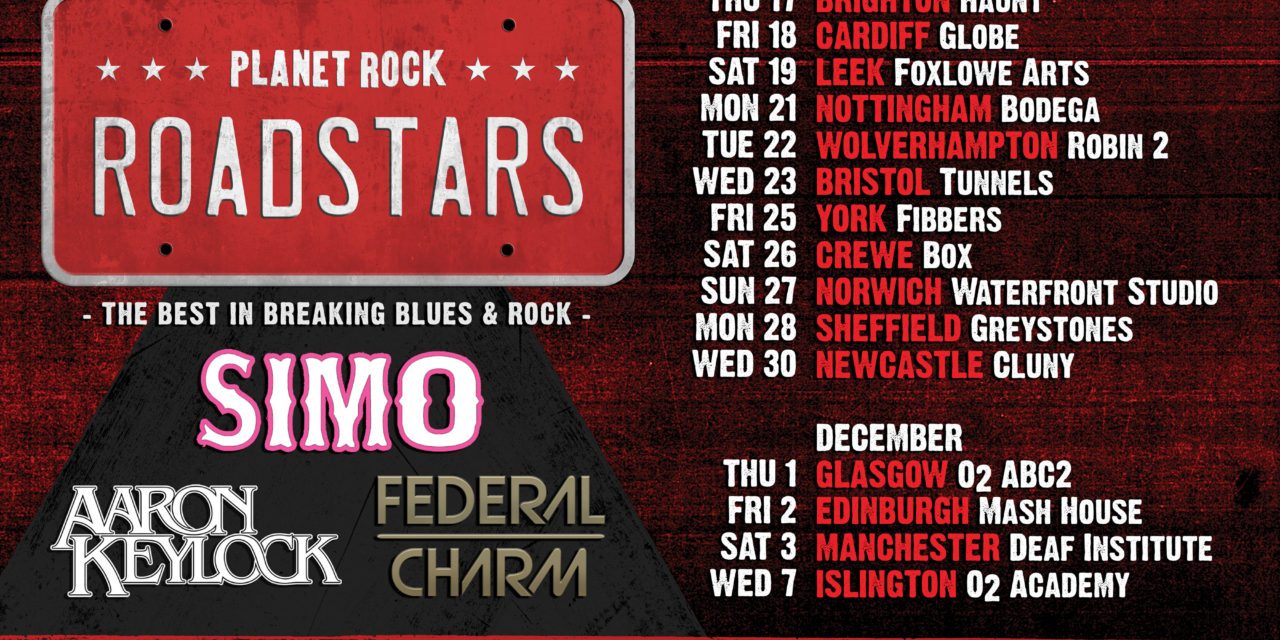 Planet Rock ‘Roadstars’ Announce Winter 2016 UK Tour