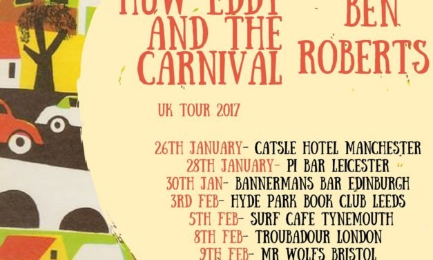 Huw Eddy & The Carnival Announce 2017 UK Tour