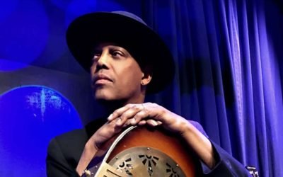 Eric Bibb Plus Special Guest Felicia Neilsen, May 2018, Savoy Theatre, London, United Kingdom