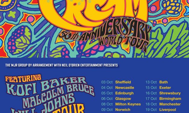 The Music Of Cream Announce 50th Anniversary October 2019 UK Tour