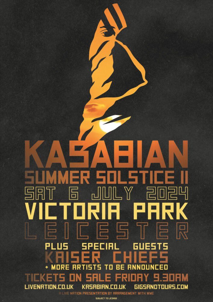 Kasabian Leicester Poster Kasabian