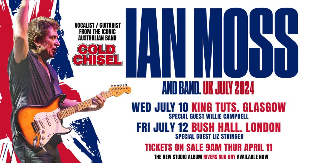 Ian Moss UK Dates Poster Ian Moss