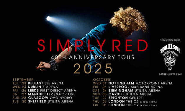 Soul II Soul Announced As Very Special Guests For London Dates of Simply Red 40th Anniversary 2025 UK Arena Tour