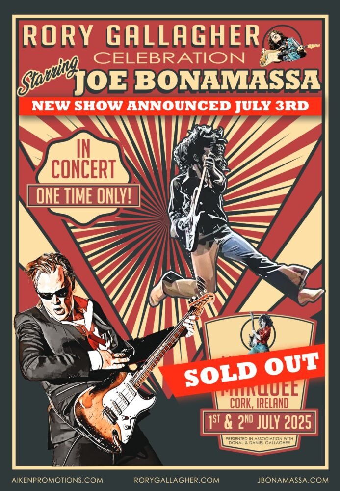 Joe Bonamassa_Rory Gallagher_Sold Out Poster Rory Gallagher