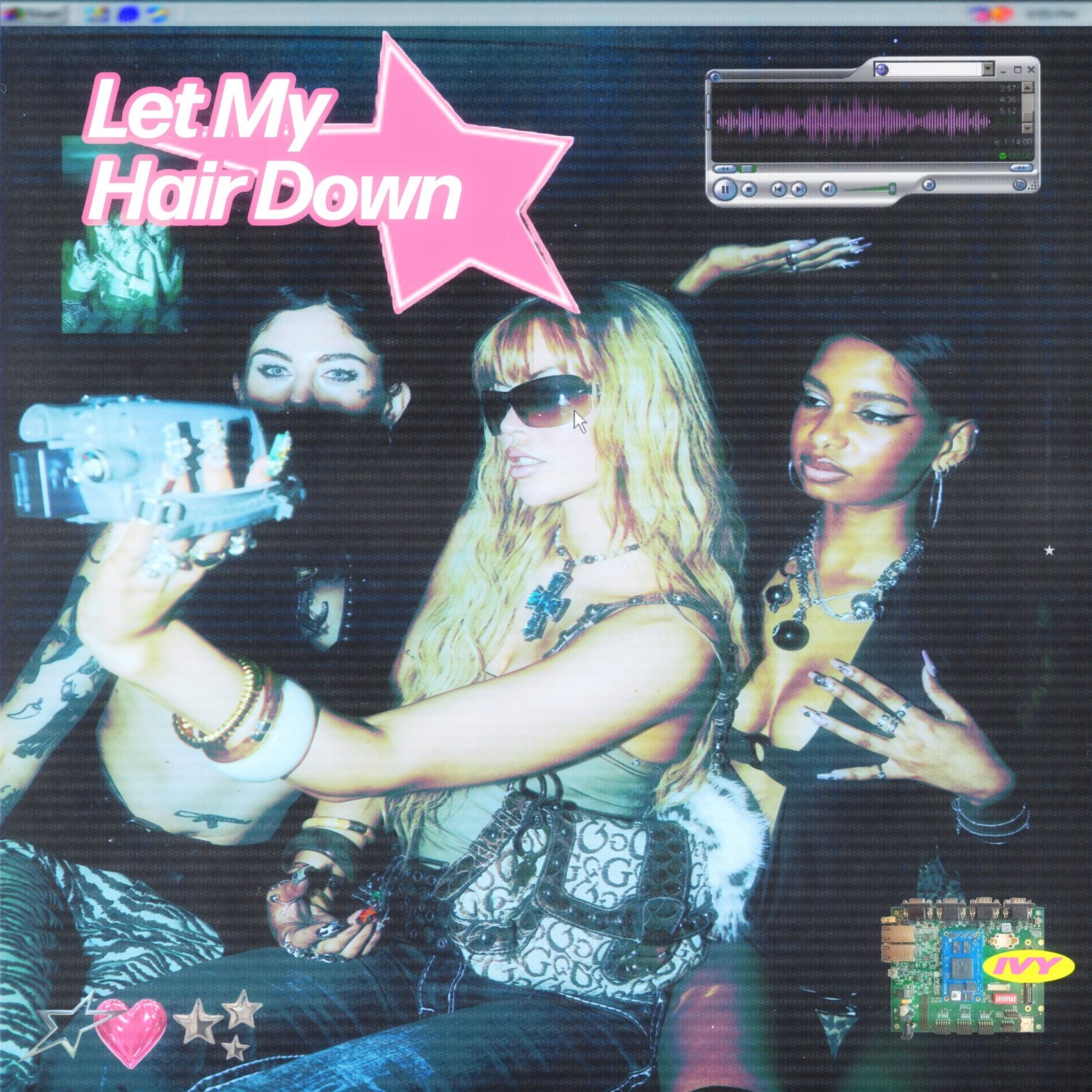 LET MY HAIR DOWN Artwork IVY