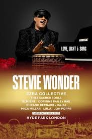 BST Hyde Park Stevie Wonder Poster Michael Armstrong