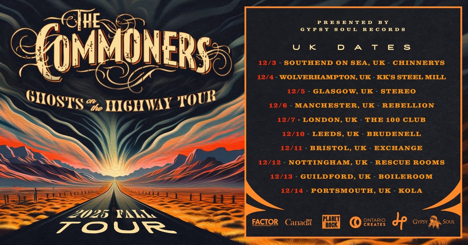 Commoners_2025 UK Tour_2a The Commoners