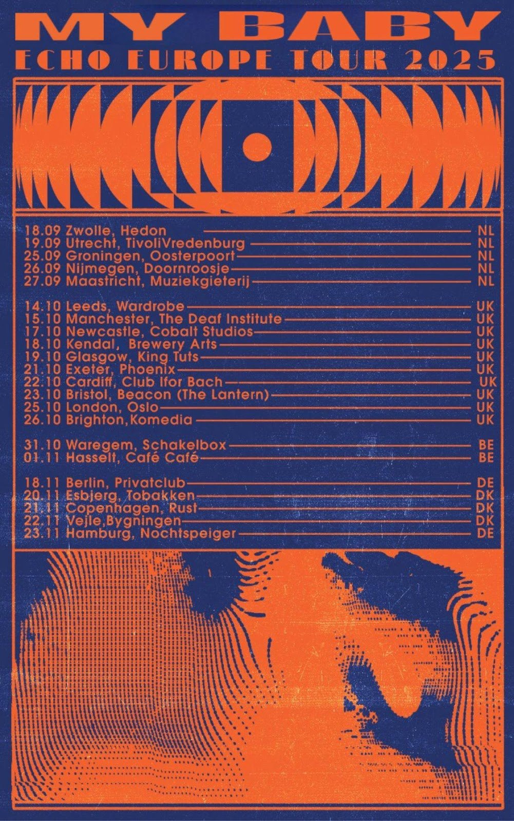 My Baby 2025 Tour Poster My Baby