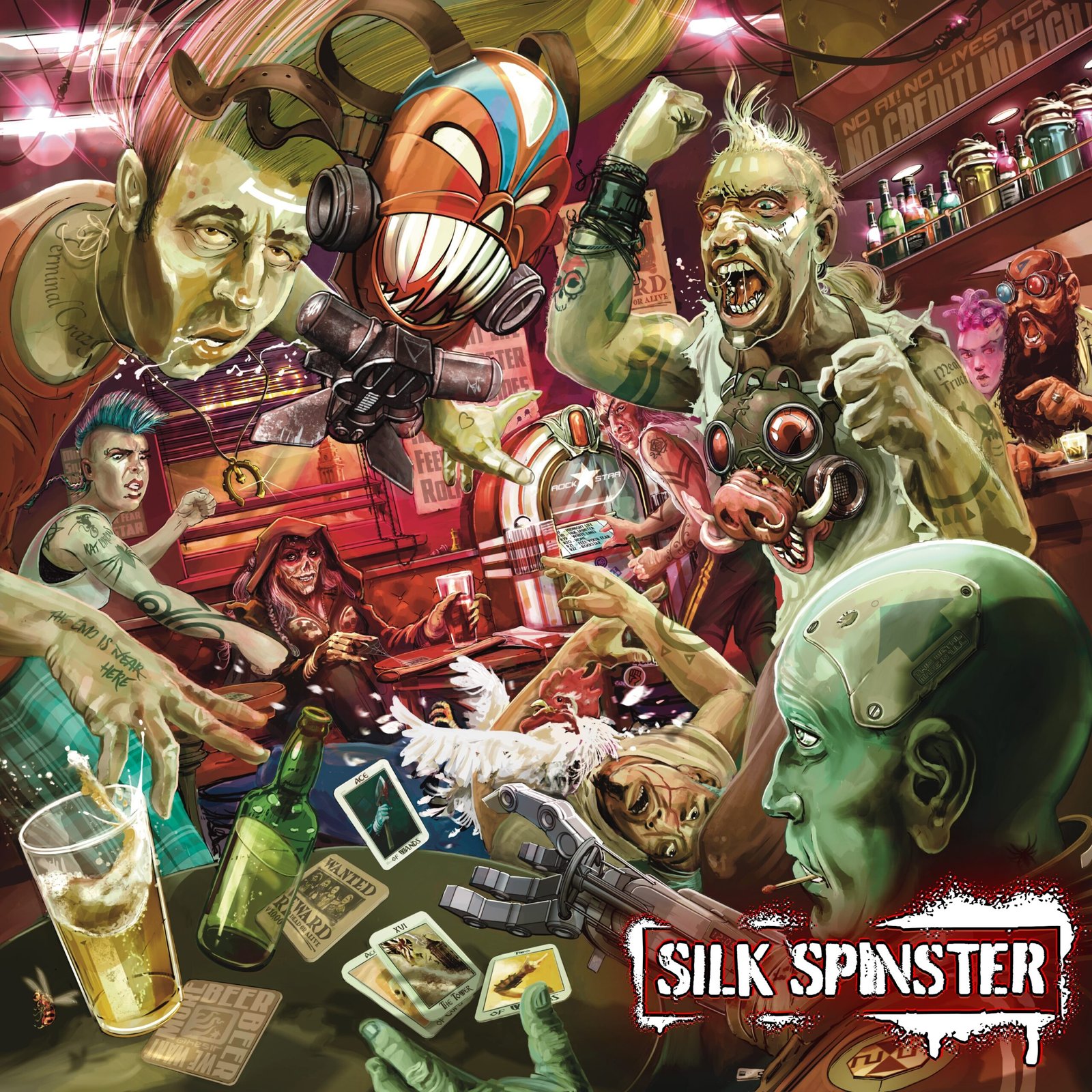Silk Spinster EP Artwork Silk Spinster