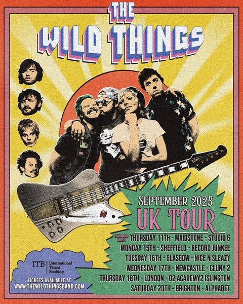 TOUR POSTER The Wild Things