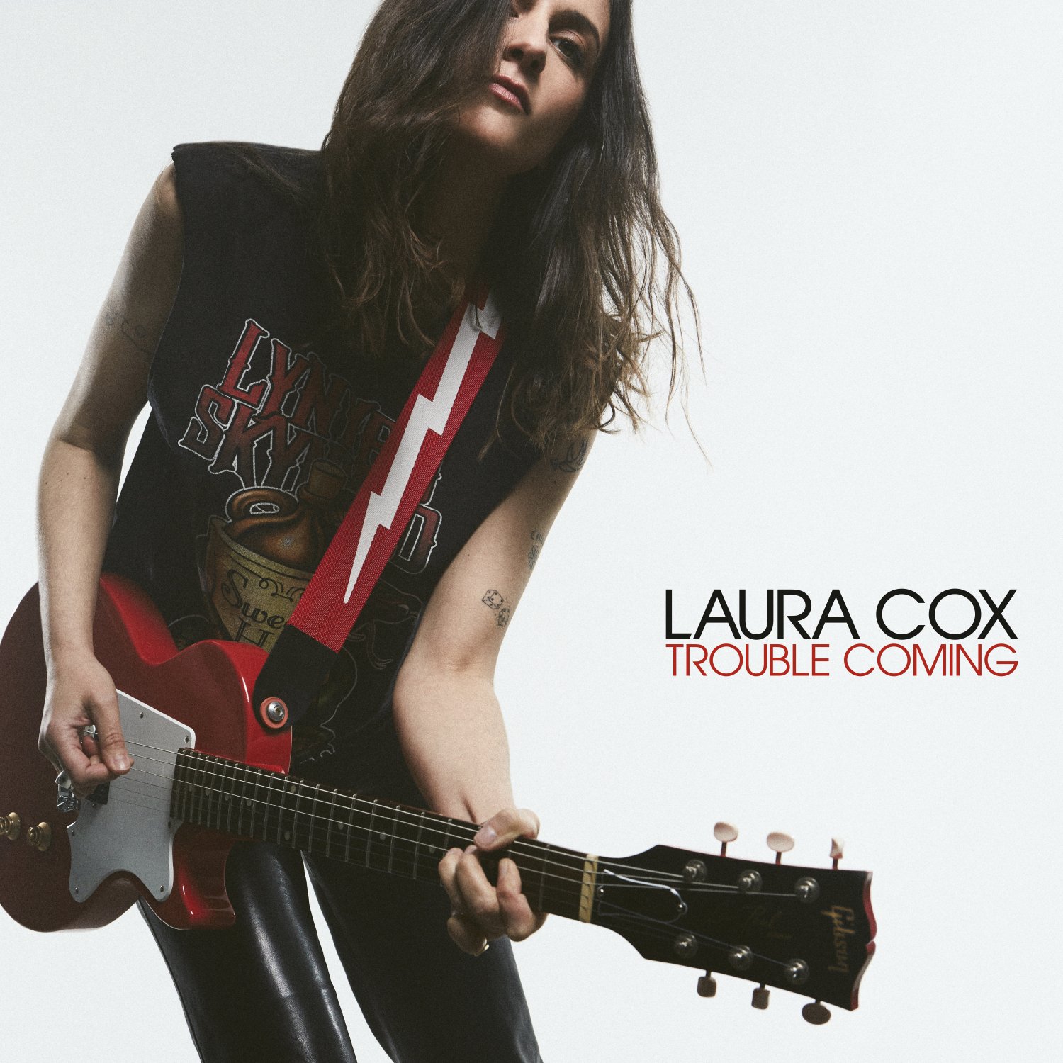 Laura Cox_ Trouble Coming_album artwork Laura Cox