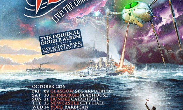 Jeff Wayne’s Musical Version of The War of The Worlds LIVE!  THE CONCERT EXPERIENCE – 2026 UK Tour Announced