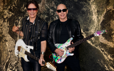 Joe Satriani and Steve Vai Release New SatchVai Band Single and Music Video for “Dancing”