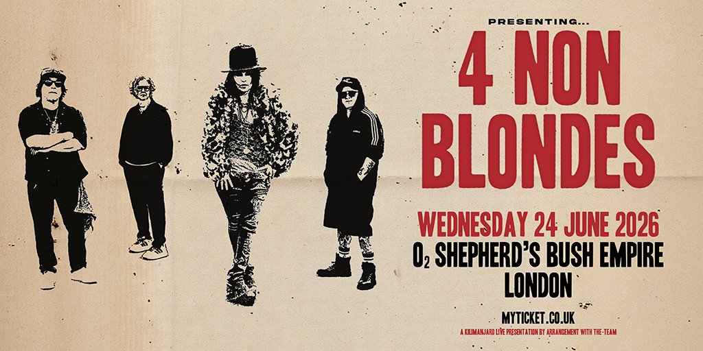 4 Non Blondes Play UK Live For First Time In 30 Years