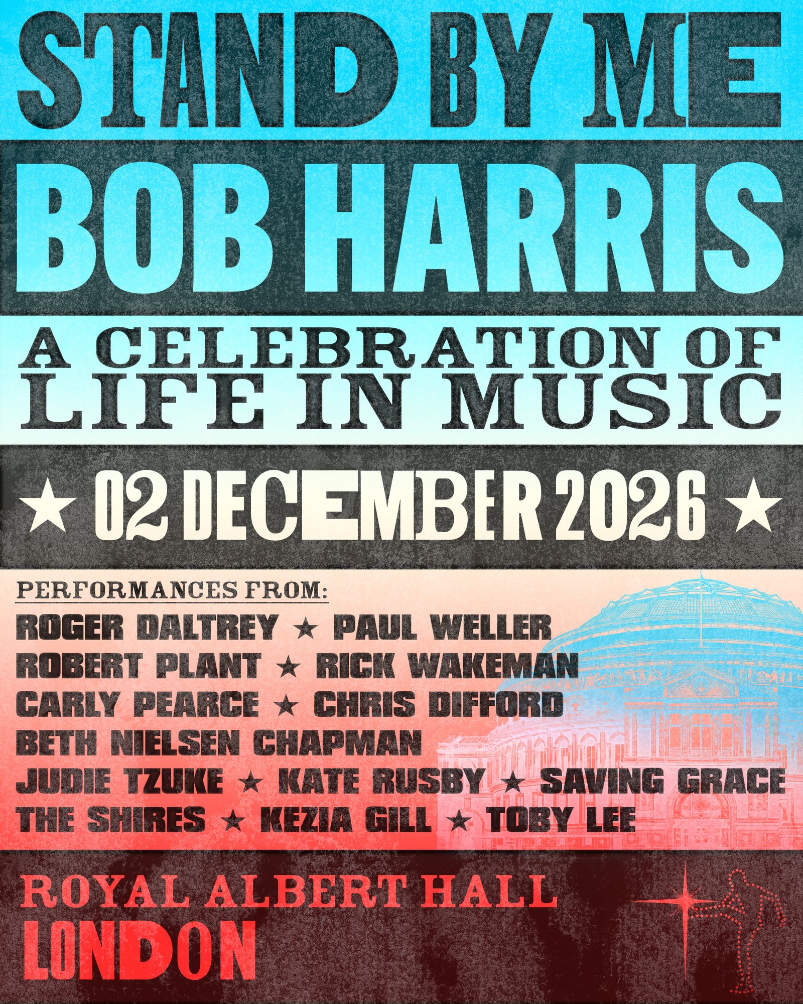 Bob Harris 2026 Live Poster Bob Harris