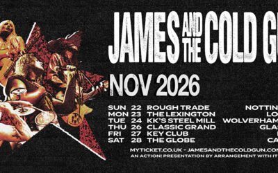 James & The Cold Gun Announce November 2026 UK Tour