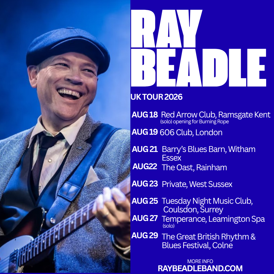 RAY UK Tour 2026 v3 Ray Beadle