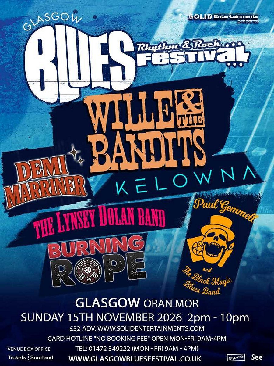 GLASGOW-BLUES-FESTIVAL NOV2026 (1) Glasgow Blues Rhythm & Rock Festival